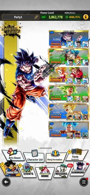 D570-IOS+Android-New LL Goku Uis Full Red Star+20 Legends+Good Equipment+Super 17+Super Baby 2+Goku and Frieza+God Goku+Android 17 18