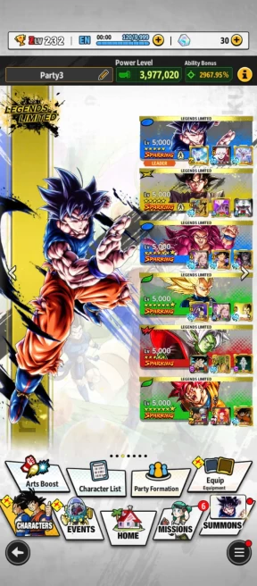 D571-IOS+Android-Team Daima+37 Legends+Vip Equipment+New LL Goku Uis+SS4 Goku+SS3 Vegeta+Trunks+Zamasu+Goku and Bardock+God Goku+Piccolo