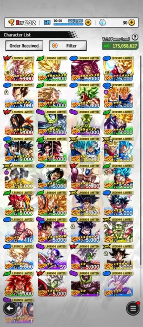 D571-IOS+Android-Team Daima+37 Legends+Vip Equipment+New LL Goku Uis+SS4 Goku+SS3 Vegeta+Trunks+Zamasu+Goku and Bardock+God Goku+Piccolo