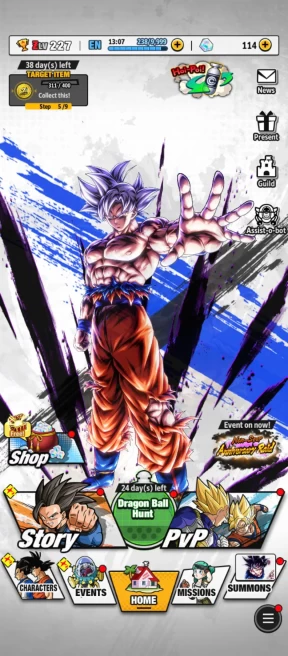 D572-IOS+Android-Stacked Legends -50 Legends+Good Equipment+Goku Uis+Zamasu Red Star+SS4 Goku+Vegito+SS2 Goku+Goku Black+Gohan&Trunks+Nice Team