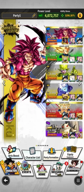 D585-IOS+Android-Nice Team Daima+14 Legends+Good Equipment+SS4 Goku Red Star+SS3 Vegeta 10 Red Star+Goku Mini+Trunks