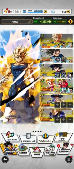 D586-IOS+Android-4 UL(Majin Vegeta+Goku Uis+Rose)+43 Legends+Good Equipment+Nice Team+New Goku Uis Red Star+Goku Black+Vegito Green+God Goku