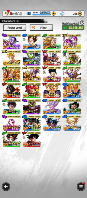 D589-IOS+Android-Team Part 2+New LL Goku 13 Red Star+26 Legends Limited+Good Equipment+New Vegeta+Goku GT+Namek Goku+Super 17+Shenron+Super Baby