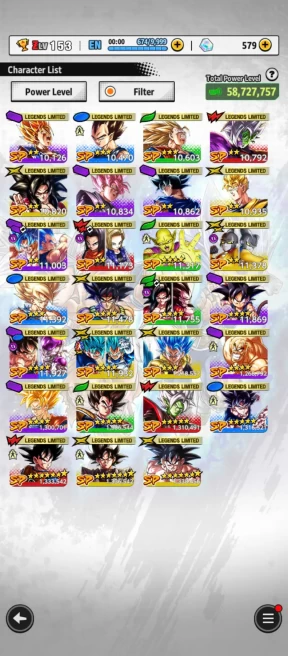 D590-IOS+Android-3 UL(Beast Gohan+Hit)+27 Legends Limited+Good Equipment+New LL Goku+Vegeta+New LL Goku Uis+Nice Team Part 2+Zamasu+Nappa