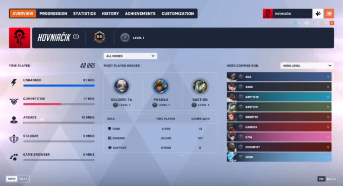 PHARAH 5 LEG SKINS / BASTION 4 LEG SKINS / Full Mail Access / see the picture / Many Legends Skins / zcth