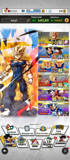 D592-IOS+Android-7 UL(Majin Vegeta+Goku Uis+Vegito+SS2 Gohan)+53 Legends Limited+Vip Equipment+Meta Account+Nice Team Ready PVP+New LL Goku Uis