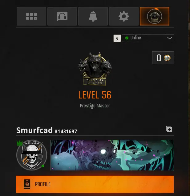 40 NEBULA / 57 DARK MATTER / PRESTIGE MASTER / HANDMADE / SMURF / 25 OPERATOR / BO6 / WZ4 / Meta Guns / FULL ACCESS / XBOX / PSN / PC/ACTIVISION