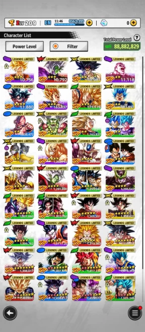DR597-IOS+Android-New Team+36 Legends Good Star+Vip Equipment+New Goku+Goku Uis+God Vegeta+God Goku+Android 17+Gotenks+Vegito Green+Nappa+Trunks