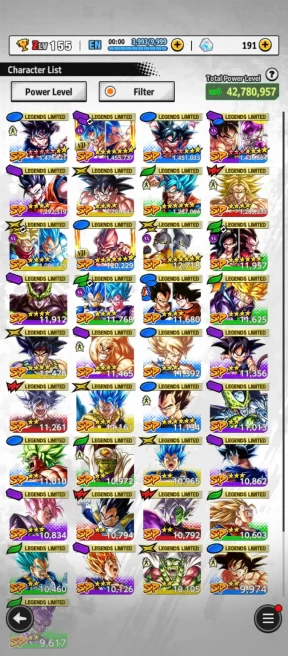 D600-IOS+Android-Meta Account-UL Majin Vegeta Red Star+37 Legends+Vip Equipment+Good Team+New Goku Uis Red Star+Goku GT+Broly+Gammar+Buu Kid