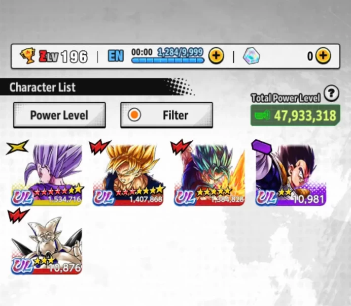 D605-IOS+Android-5 UL(Beast Gohan 12 Red Star+Vegito)+37 Legends Limited+Good Equipment+New Goku Uis+SS3 Goku+Piccolo+Goku Black+Cooler+Pikkon