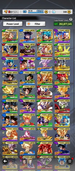 D607-IOS+Android-Meta Account-7 UL(Cell Full Red Star+Beast Gohan+Hit+Gohan)+47 Legends Good Star+Good Team PVP+New Goku Uis+God Vegeta+Vegeta