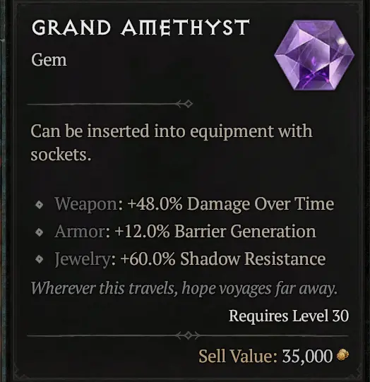 S13 | Grand Amethyst