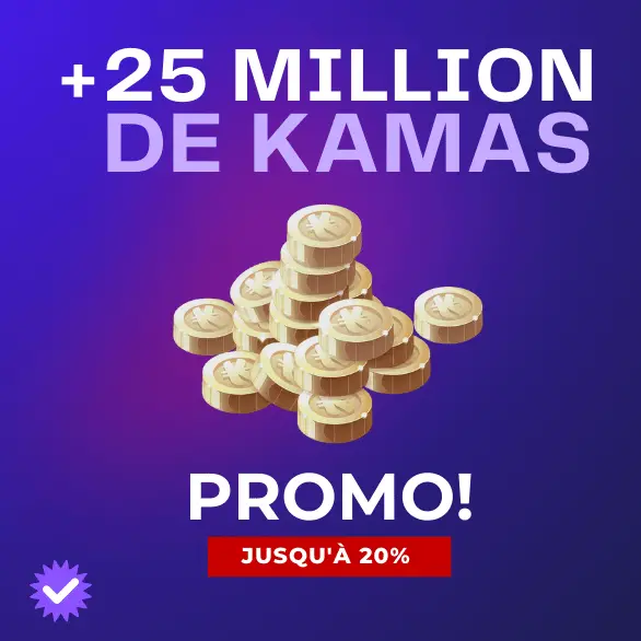 25 000 000 Kamas - Livraison 20 min  - Kelerog