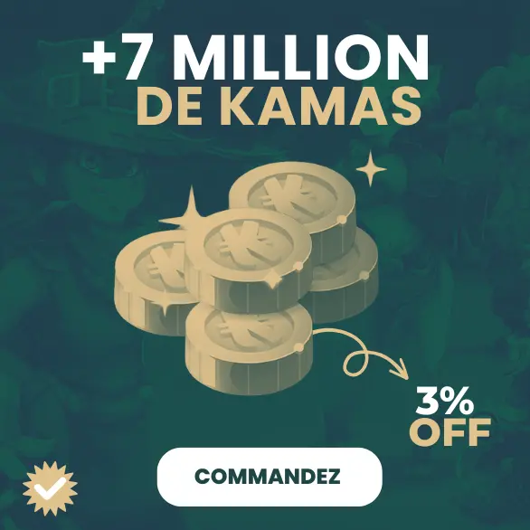 7 000 000 Kamas - Livraison 20 min  - Kelerog