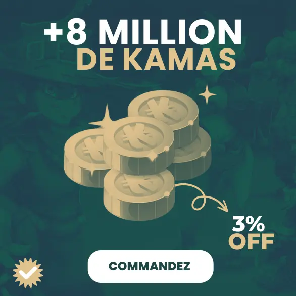 8 000 000 Kamas - Livraison 20 min  - Kelerog