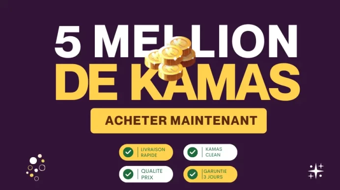 5 000 000 Kamas - Livraison 20 min  - Tiliwan