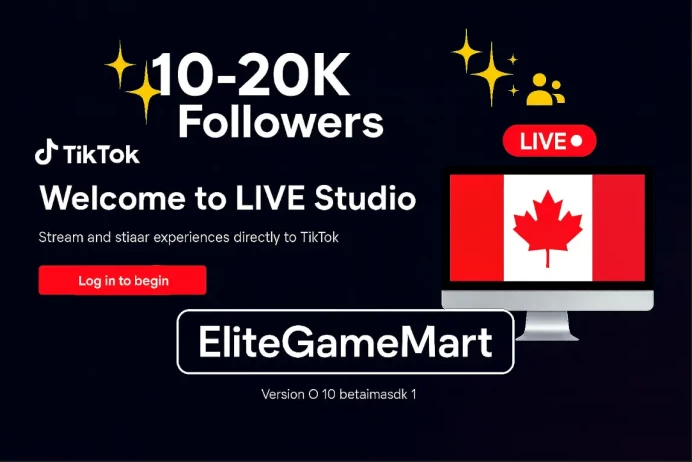 CANADA | Account | TikTok 17.000 Followers | Live Studio + live Phone | Full Mail Access