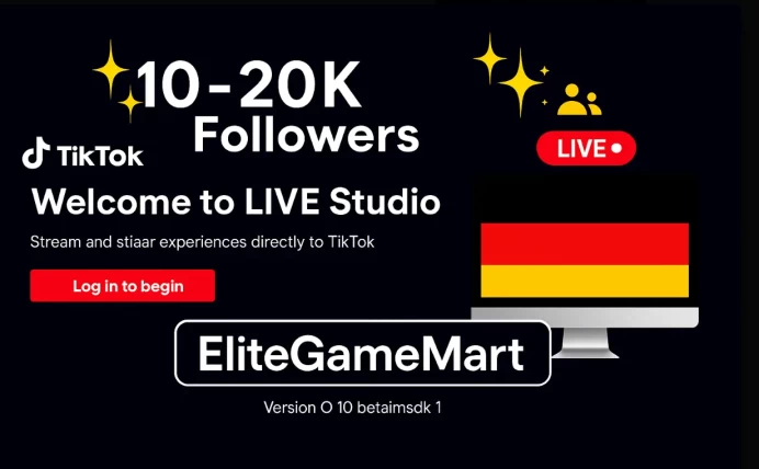 GERMANY | Account | TikTok 17.200 Followers | Live Studio + live Phone | Full Mail Access