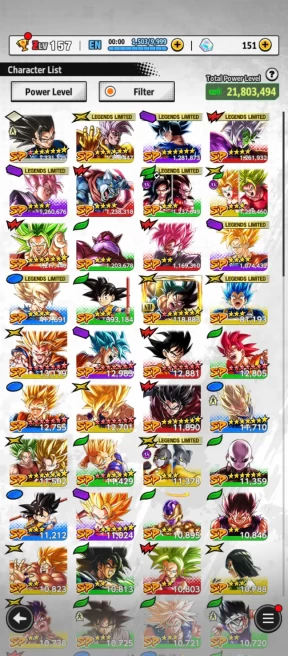 D616-IOS+Android-UL Hit Full Sao+9 Legends Limited+Super Baby 2+Namek Goku+Gammar+Have Equipment
