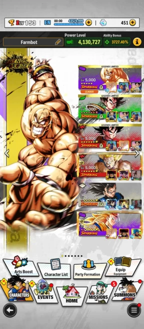 D617-IOS+Android-UL Beast Gohan-New Vegeta Full Red Star+26 Legends+Good Equipment+Goku&Bardock Red Star+Team Part 2+Nappa+Gotenks+Piccolo+Trunk