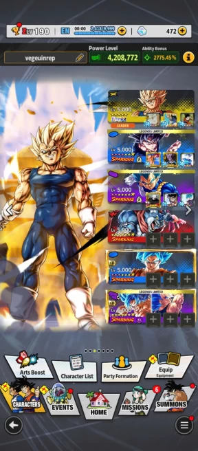 D618-IOS+Android-4 UL(Cell+Majin Vegeta+Goku Uis)+35 Legends Good Star+Vip Equipment+Nice Zenkai+New Goku Uis+Vegeta+Nappa+Good Team Ready PVP