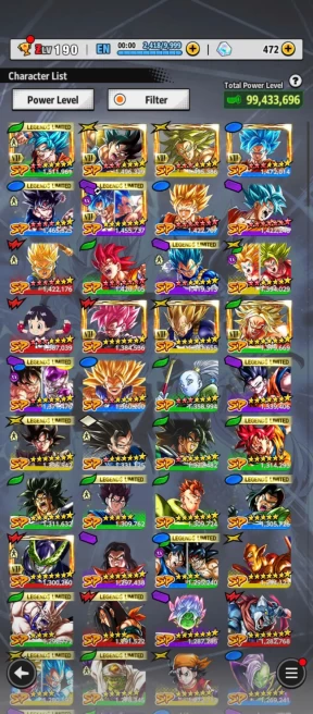 D618-IOS+Android-4 UL(Cell+Majin Vegeta+Goku Uis)+35 Legends Good Star+Vip Equipment+Nice Zenkai+New Goku Uis+Vegeta+Nappa+Good Team Ready PVP