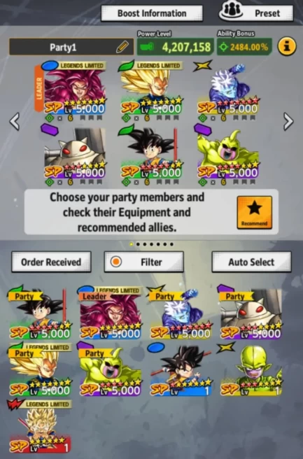 D619-IOS+Android-Full Team Daima+11 Legends+Have Equipment+SS4 Goku+SS3 Vegeta+Glorio Full Red Star+Majin Kuu+Majin Duu+Goku Mini