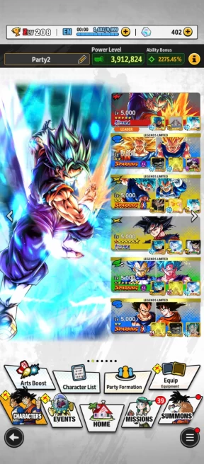 D620-IOS+Android-Nice Account-8 UL(Beast Gohan+Goku Uis+SS4 Gogeta+Vegito+Turles+Gogeta+SS2 Gohan)+38 Legend+Good Equipment+Gotenk+Vegeta&Goku
