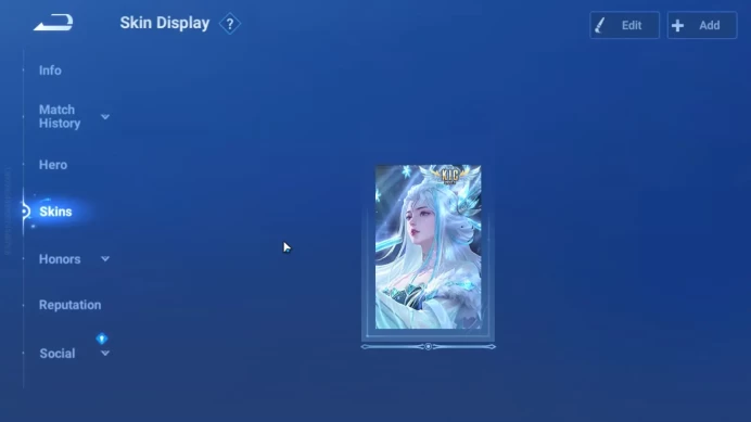 Hero 4 Skin 1| Best Starter KIC [Luna]|Log Google|Take Email|Check SS(HOK1255)