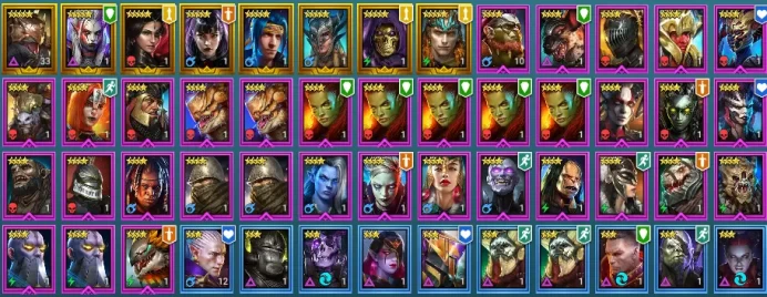 Top Void Leg - Krisk the Ageless + Ninja + Alice + Loki + Gorgorab + 33700 energy #5GA1055