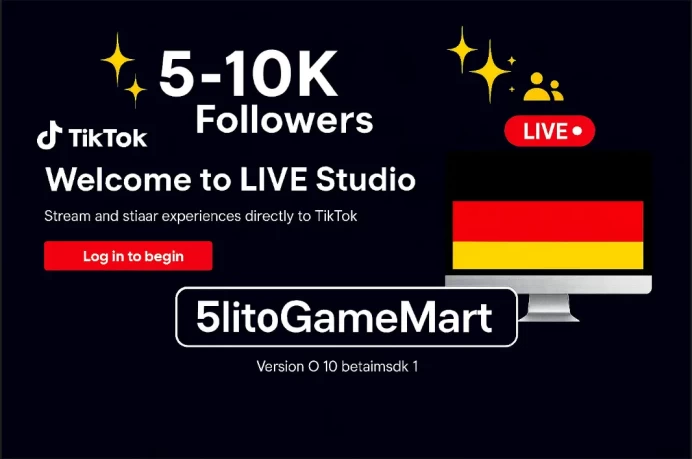 GERMANY | Account | TikTok 6.200 Followers | Live Studio + live Phone Need Activated | Full Mail Access