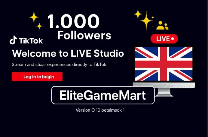 UK | live Phone Account | TikTok 1.000 Followers | Live Studio Need Activated | Full Mail Access