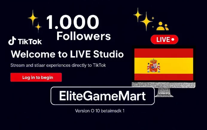 SPAIN | Account | TikTok 1.000 Followers | Live Studio + live Phone Need Activated | Full Mail Access