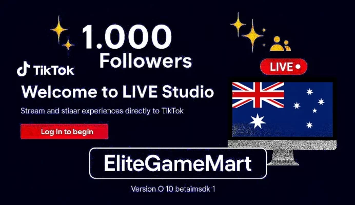 AUSTRALIA | Account | TikTok 1.000 Followers | Live Studio + live Phone | Full Mail Access