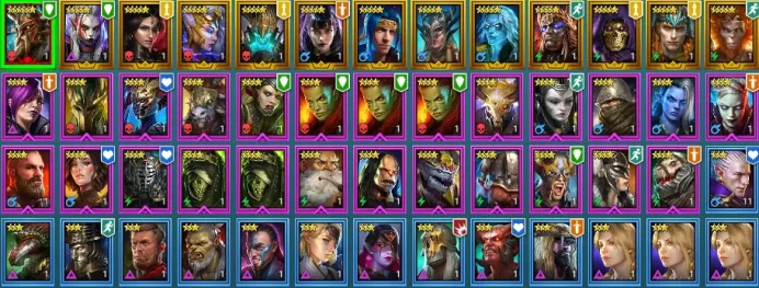 Myth - Alaz The Sunbearer + Rotos the Lost Groom \ 12 LEG \ Whisper + Ninja + Sun Wukong + Artor + Alice #659ААА