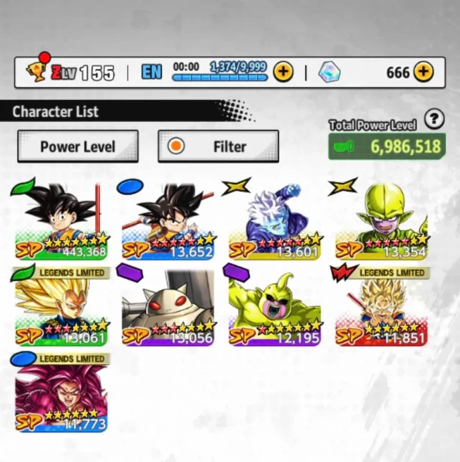 D623-IOS+Android-Full Team Daima+Have Equipment+SS4 Goku+SS3 Vegeta 10 Red Star+Glorio+Majin Kuu+Majin Duu+Goku Mini