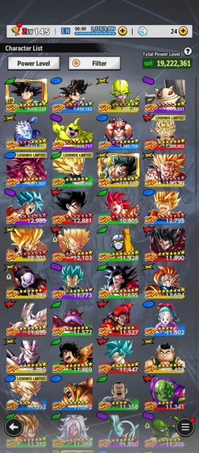 D624-IOS+Android-Full Team Daima+Good Equipment+SS4 Goku+SS3 Vegeta+Glorio+Majin Kuu+Majin Duu+Goku Mini
