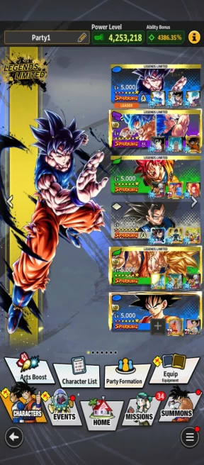 D630-Android-13.000 Chrono Crytal+UL Beast Gohan+23 Legends+Vip Equipment+SS3 Goku Zenkai+LL Goku Uis Red Star+God Goku Red+Vegeta&Goku+Piccolo