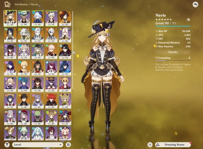 Asia |AR59|11 Limited + 7 [5Star's Weapon] Neuvillette,Furina,Arlecc,Nahida,Navia+Sign ETC|Take Email| Check SS (GI1357)