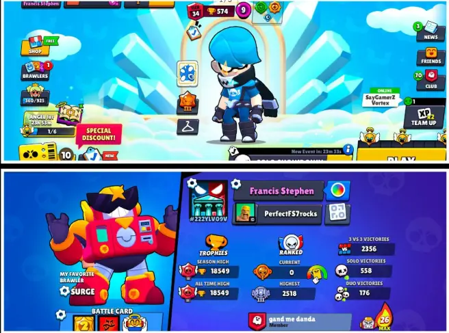 CHEAPEST 18K TROPHY | 39 RARE SKINS | 56 BRAWELS | INSTANT DELIVERY