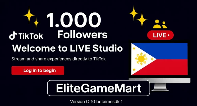 Philippines | Account | TikTok 1.000 Followers | Live Studio + live Phone | Full Mail Access
