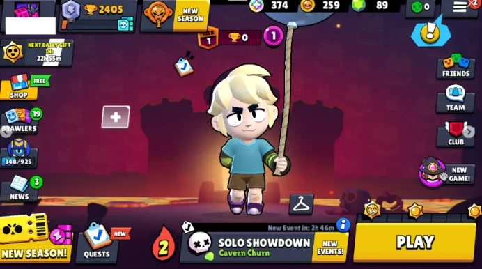 LvL 26 | 31 BRAWLER | 2405 TROPHY | 1 MAX BRAWL | A Lot Of Skins | B51