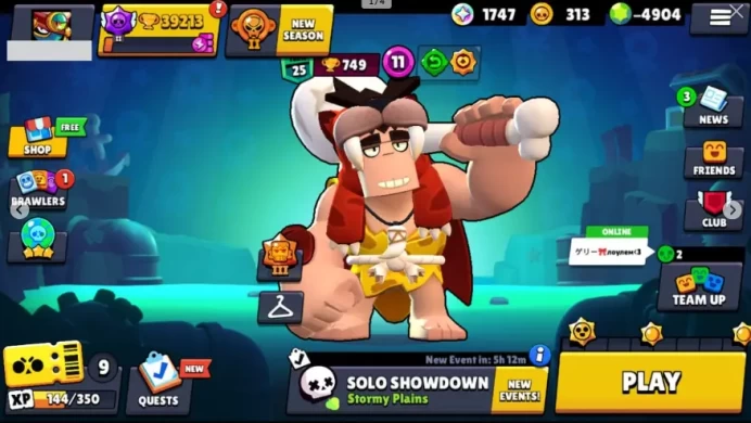 -4904 Gems  82 Brawlers  39.213 Trophies  92 Skins  11 Legends  26 Mythics  26 Epics  313 Gold  1747 Blings