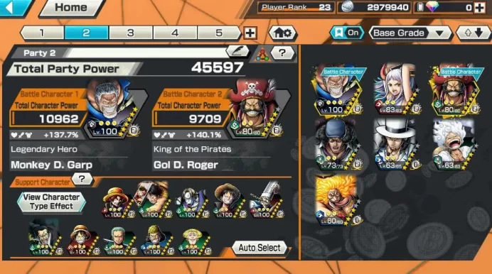 BR551-IOS+Android-7 Ex Meta(Garp Max+Kuzan+Lucci+Luffy Gear 5+Yamato+Roger)+Good Medal+Nice Items+Support 137%+Oden v2+Rayleigh+Egghead Sanji