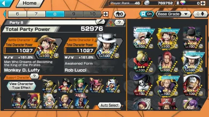 BR553-IOS+Android-Hyber 34+8 Ex Max 11k Power(Snake+Lucci+Gear 5+Akainu+Roger+Zoro+Shank v3+Luffy)+Vip Medal+Many Bounty Festival Max+Jabra Max