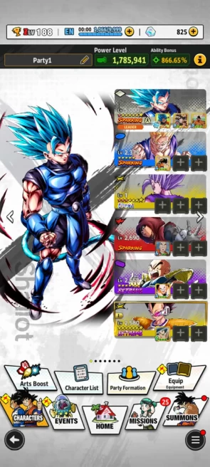 UL Gohan Beast 10s+Some Legends Limited+Equip S - ANDROID-IOS-BANDAI (836)