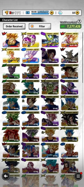 Cheap Price- LF Cell 11s+ss2 Gohan 7s+ss Gohan 7s+Beast Gohan+Some Sparking good star - ANDROID-IOS-BANDAI (844)