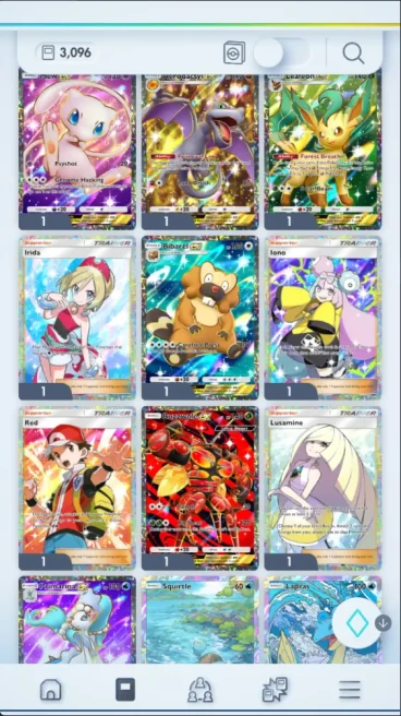 EN |3k+ Card| 80+ EX| 3 Crown(Solgaleo,Nihilego,EeveeBag) 17 Shiny| Meta Deck (Buzzwole,Sylveon,ETC) |Nintendo|Check SS (PKM928)