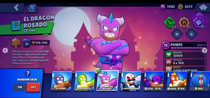 37203 TROPHY 10 LEGENDARY 77 BRAWLERS (6 HYPERCHARGED AND 4 MAX LEVELS) 77 SKINS POISONCAP CORDELIUS LOKI AND DARK CHESTER KRAKEN AND DIY SURGE
