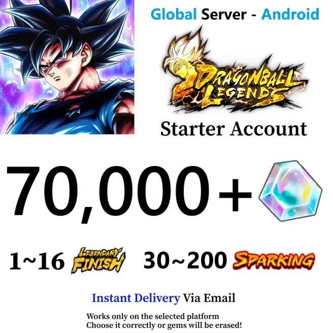 Android 70,000+ Chrono Crystal Accounts - Fast Deliver - BNID Login
